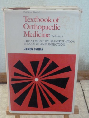 Beispielbild fr Textbook of Orthopaedic Medicine: Treatment by Manipulation Massage and Injection v. 2 zum Verkauf von HPB-Red
