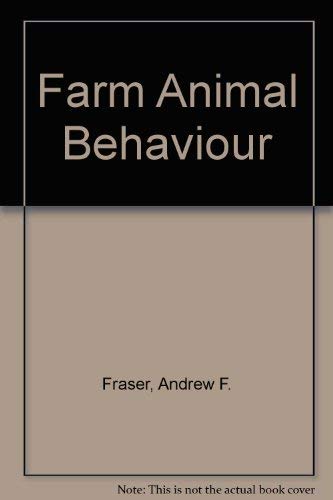 Stock image for Farm Animal Behaviour for sale by Richard Sylvanus Williams (Est 1976)