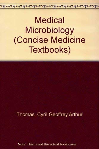 Beispielbild fr MEDICAL MICROBIOLOGY. zum Verkauf von Cambridge Rare Books