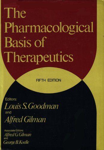Beispielbild fr Pharmacological Basis of Therapeutics zum Verkauf von ThriftBooks-Dallas