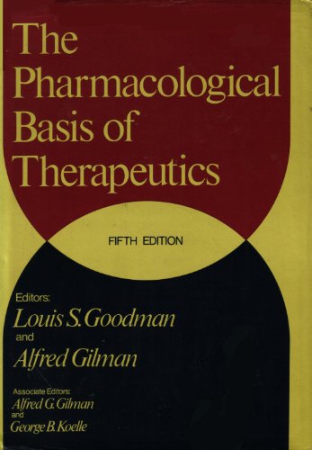 Imagen de archivo de Pharmacological Basis of Therapeutics a la venta por Irish Booksellers