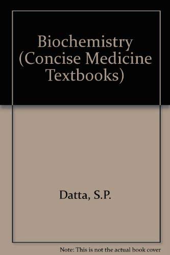 Beispielbild fr Biochemistry (Concise Medicine Textbooks) zum Verkauf von Cambridge Rare Books