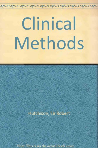 Imagen de archivo de Clinical Methods a la venta por WorldofBooks