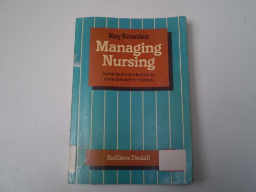 Stock image for Managing Nursing for sale by WorldofBooks