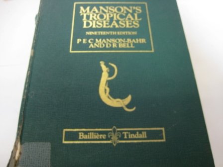 Imagen de archivo de Manson's Tropical Diseases (Bailliere's Clinical Haematology) a la venta por HPB-Red