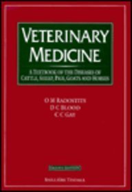 Stock image for Veterinary Medicine: A Textbook of the Diseases of Cattle, Sheep, Pigs, Goats and Horses for sale by Anybook.com