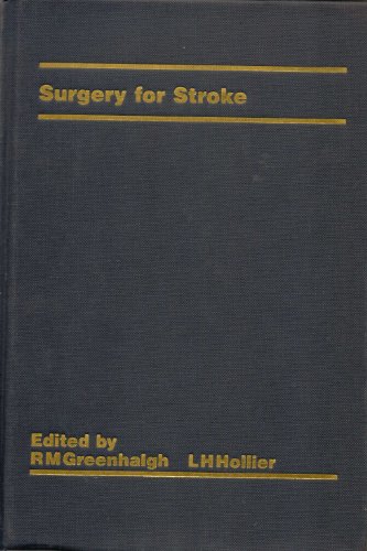 Beispielbild fr Surgery for Stroke zum Verkauf von Better World Books: West