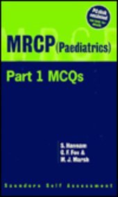 Imagen de archivo de MRCP (Paediatrics) Part 1 MCQ's (Saunders Self Assessment) a la venta por AwesomeBooks