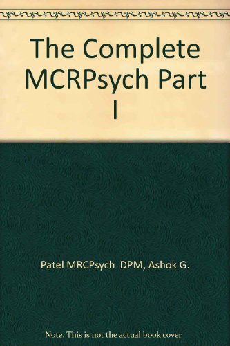 Stock image for The Complete MRCPsych for sale by Better World Books Ltd