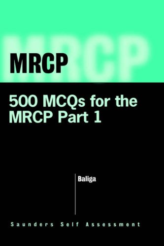 Beispielbild fr 500 MCQs for the MRCP Part I (MRCP Study Guides) zum Verkauf von WorldofBooks
