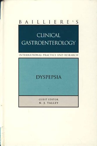 Stock image for Clinical Gastroenterology: Dyspepsia (Volume 12.3) for sale by Anybook.com