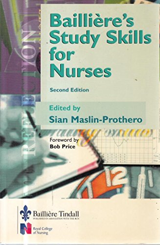 Beispielbild fr Bailliere's Study Skills for Nurses zum Verkauf von WorldofBooks