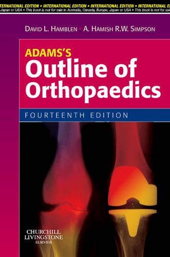 9780702030604: Adams's Outline of Orthopaedics