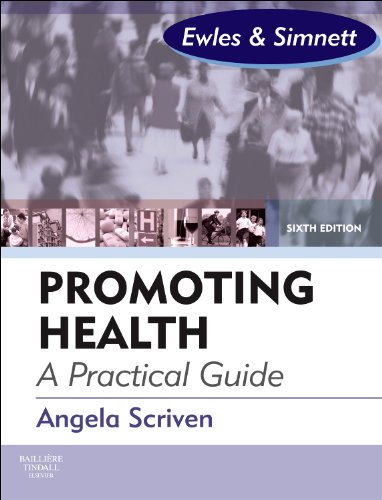 Beispielbild fr Promoting Health: A Practical Guide: Ewles & Simnett, 6e zum Verkauf von WorldofBooks