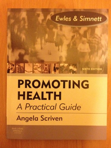 9780702031397: Promoting Health: A Practical Guide: Ewles & Simnett