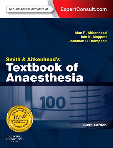 9780702041921: Smith and Aitkenhead's Textbook of Anaesthesia: Expert Consult - Online & Print