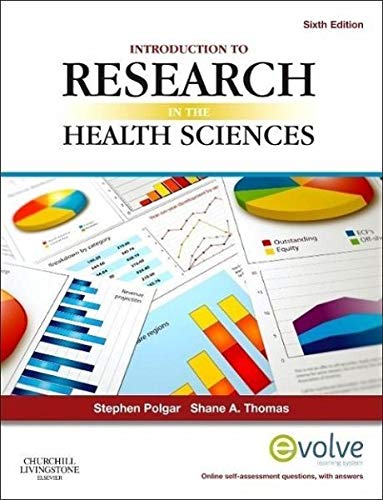 Imagen de archivo de Introduction to Research in the Health Sciences, 6th Edition a la venta por SecondSale