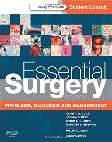 Imagen de archivo de Essential Surgery : Problems, Diagnosis and Management with STUDENT CONSULT Online Access a la venta por Better World Books Ltd