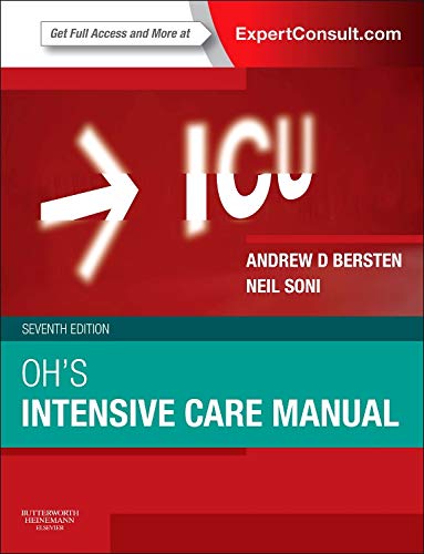 Imagen de archivo de Oh's Intensive Care Manual : Expert Consult: Online and Print a la venta por Better World Books Ltd