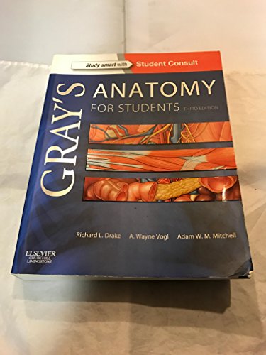 9780702051319: Gray's Anatomy for Students, With STUDENT CONSULT Online Access, 3rd Edition