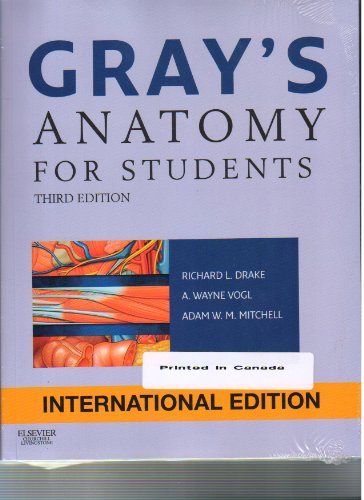 Imagen de archivo de Gray's Anatomy for Students a la venta por Books Unplugged