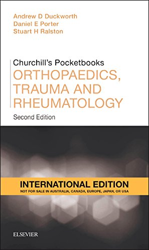9780702063176: Churchill's Pocketbook of Orthopaedics, Trauma and Rheumatology