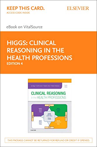 9780702065422: Clinical Reasoning in the Health Professions - Elsevier Ebook on Vitalsource Retail Access Card