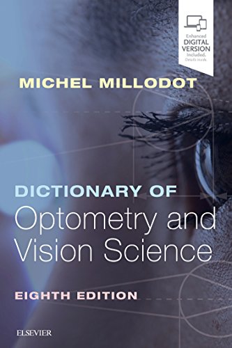 Stock image for Dictionary of Optometry and Vision Science for sale by WorldofBooks