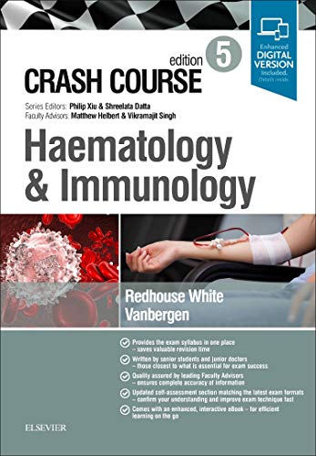 Stock image for CRASH COURSE HAEMATOLOGY AND IMMUNOLOGY 5ED (PB 2019) for sale by Books Puddle