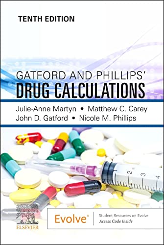 9780702082542: Gatford and Phillips’ Drug Calculations