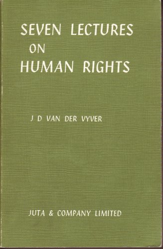 Beispielbild fr Seven Lectures on Human Rights zum Verkauf von Chapter 1