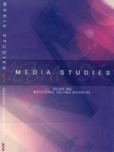 Imagen de archivo de Media Studies: Institutions, Theories and Issues a la venta por Chapter 1