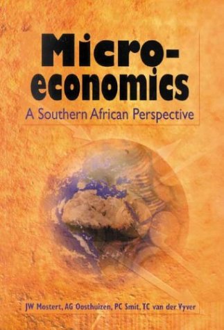 Imagen de archivo de Micro-Economics: A Southern African Perspective a la venta por Zubal-Books, Since 1961