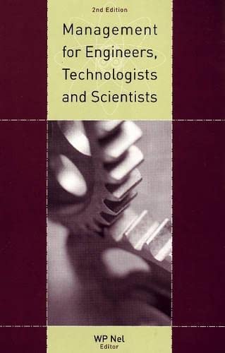 9780702171611: Management for Engineers, Technologists and Scientists