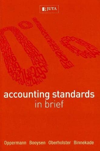 Beispielbild fr Accounting Standards in Brief zum Verkauf von WorldofBooks