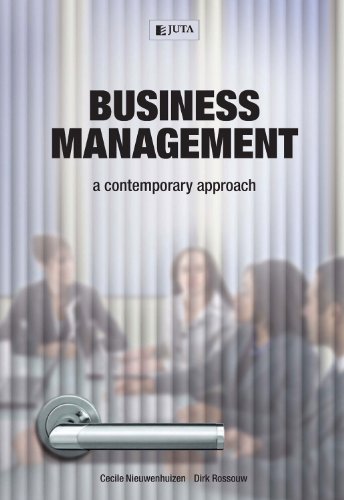 Business Management: A Contemporary Approach (9780702177118) by Nieuwenhuizen, Cecile; Rossouw, Dirk
