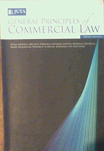 9780702177156: General Principles of Commercial Law