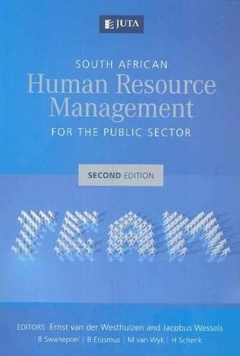 Stock image for South African human resource management for the public sector for sale by WorldofBooks