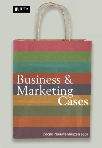 Beispielbild fr Business and Marketing Cases zum Verkauf von Chapter 1