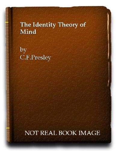 9780702200557: Identity Theory of Mind