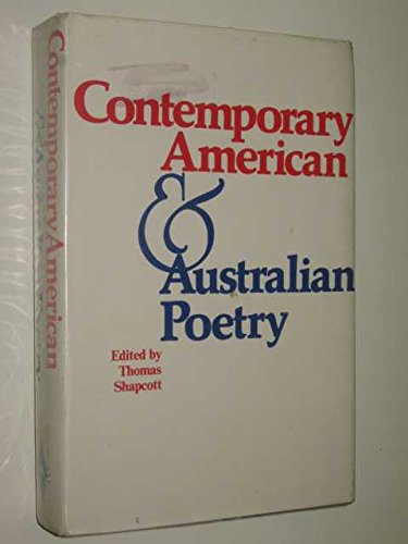 Imagen de archivo de Contemporary American and Australian Poetry a la venta por Better World Books