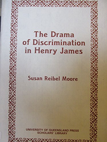 Beispielbild fr The Drama of Discrimination in Henry James (Scholars' Library Ser.) zum Verkauf von Black and Read Books, Music & Games
