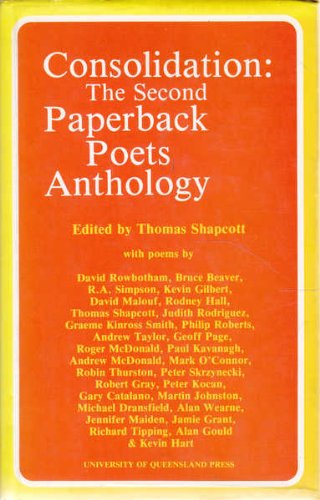 Stock image for Consolidation: The second paperback poets anthology for sale by Zubal-Books, Since 1961