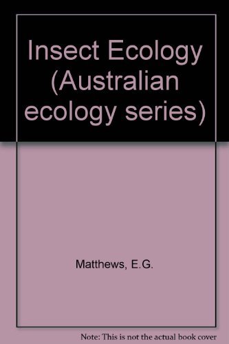 Insect Ecology (Second Edition.)