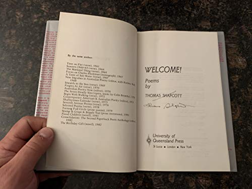 Stock image for Welcome! Poems for sale by Willis Monie-Books, ABAA