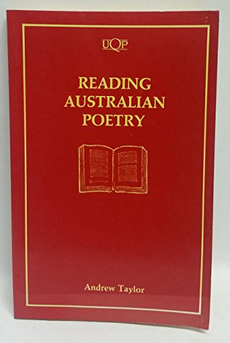 Imagen de archivo de Reading Australian Poetry a la venta por Willis Monie-Books, ABAA