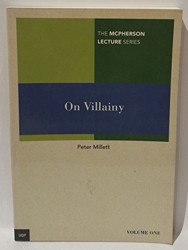 9780702235900: McPherson Lecture Series Volume 1: On Villainy: 01 (The Mcpherson Lecture)