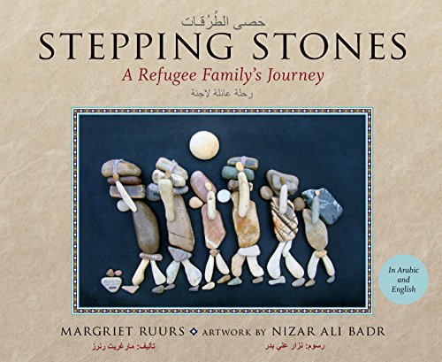 Stock image for Stepping Stones: A Refugee Family's Journey: In Arabic and English. for sale by BOOKHOME SYDNEY