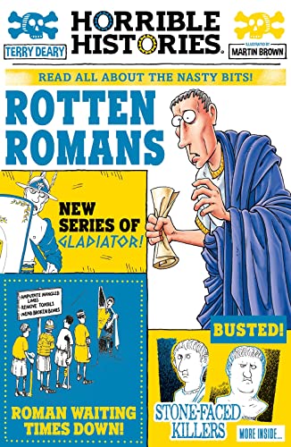 Beispielbild fr Rotten Romans: 1 (Horrible Histories) zum Verkauf von WorldofBooks