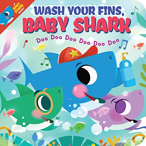 Imagen de archivo de Wash Your Fins, Baby Shark! a la venta por Blackwell's